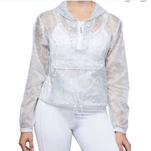 NWT Good American Windbreaker Jacket/Belt Bag.